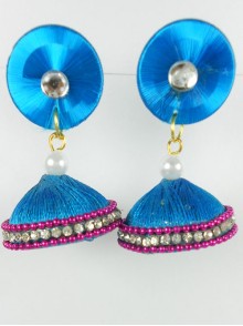 Silk Thread Earrings